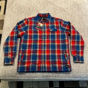 HELLY Hansen insulated Lifaloft insulated flannel.